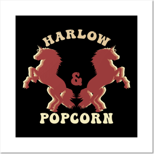 Harlow And Popcorn Merch Popcorn The Pony Posters and Art